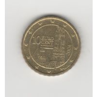 10 евроцентов Австрия 2004 Лот 8165