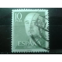 Испания 1955 Генерал Франко 10 п