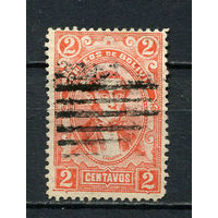 Боливия - 1897 - Хосе Мария Линарес 2С - [Mi.46] (есть тонкое место) - 1 марка. Гашеная.  (Лот 32Di)