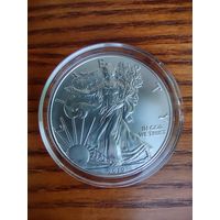 1 доллар Шагающая свобода American Eagle 2019 1Oz. Silver 9999