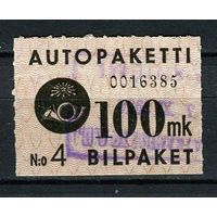 Финляндия - 1949 - Посылочная марка 100М - [Mi.5ap] - 1 марка. Гашеная.  (Лот 75AB)