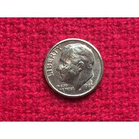 США 10 центов 1992 г. Р
