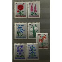 Болгария 1966 Цветы 7 марок