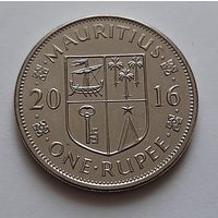 1 рупия 2016 г. Маврикий