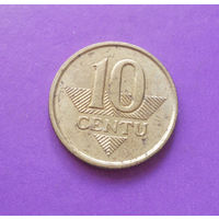 10 центов 1999 Литва #04