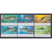 2003 Папуа-Новая Гвинея 10:25-10:30 Морская фауна - Дельфины 8,00 евро