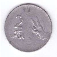 2 рупии 2008 Индия (кружок - Ноида). Возможен обмен