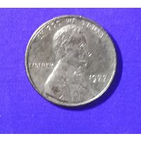 1 цент США 1977 г