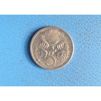 Австралия 5 центов 2000 год ехидна