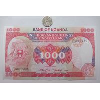Werty71 Уганда 1000 шиллингов 1986 UNC банкнота