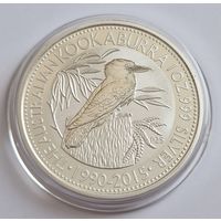 Австралия 2015 серебро (1 oz) "Кукабарра"