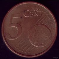 5 евроцентов 2002 год Германия D