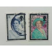 Великобритания 2002. Ее Величество королева Елизавета. Королева-мать