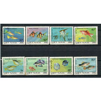 Вьетнам - 1981 - Рыбки - [Mi. 1145-1152] - полная серия - 8 марок. Гашеные.  (Лот 39CO)(BB)