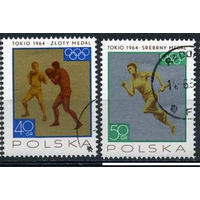 Польша. Олимпиада Токио. спорт 1964