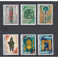 Музейные экспонаты. Новая Каледония. 1972-1973. 6 марок (полная серия). Michel N 520-522, 534-537 (22,0 е)
