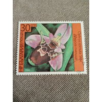 Болгария 1986. Цветы. Ophrys cornuta