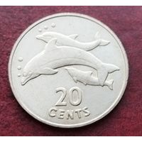 Кирибати 20 центов, 1979