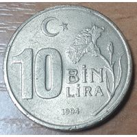 Турция 10.000 лир, 1994 (14-17-24)