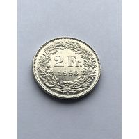 2 франка 1993 г., Швейцария
