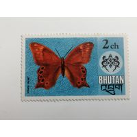 Бутан 1975. Бабочки