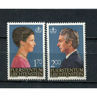 Лихтенштейн - 1984 - Ханс-Адама и Мария Кински - [Mi. 864-865] - полная серия - 2 марки. MNH.  (Лот 146BS)