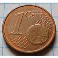 Литва 1 евроцент, 2017     ( 3-4-3 )