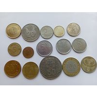 Набор монет. 15 шт.  (1)