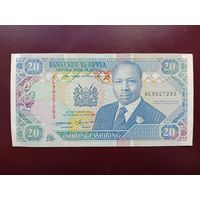 Кения 20 шиллингов 1993