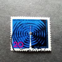 Марка германия 1965 год Радиовыставка