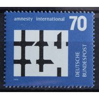 Международная амнистия, Германия, 1974 год, 1 марка