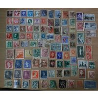 100 старых марок с 1 копейки!