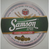 Бирдекель (подставка под пиво) Samson. Чехия