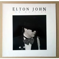 ELTON JOHN - Ice On Fire (ENGLAND винил LP 1985 вставка)