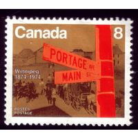 1 марка 1974 год Канада 559