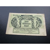 Германия 10000000 10 миллионов  марок 1923