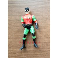 V Подвижная экшен-фигурка Робин. Ночная Фурия: Миссия мастеров (Batman and Robin. Mission Masters: Night Fury. original action figure). Светится в темноте. 1994г. Kenner, HASBRO, DC Comics. Z