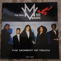 THE REAL MILLI VANILLI - 1991 - THE MOMENT OF TRUTH (EUROPE) LP