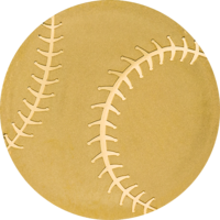 Палау 1 доллар "Бейсбол. Мяч". Монета в капсуле; сертификат. ЗОЛОТО 0,5 гр.