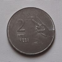 2 рупии 2009 г. Индия