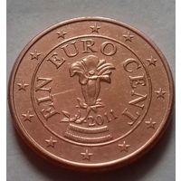 1 евроцент, Австрия 2011 г.