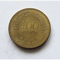 Колумбия 100 песо, 2013