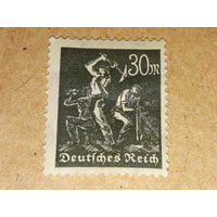 Германия Рейх 1922 - 1923 Веймар Стандарт Чистая марка