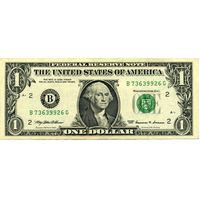 1 доллар 1999 B