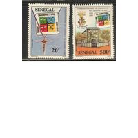 Сенегал-1989 (Мих.1059-1060) ,  ** ,Религия Искусство (полная серия)