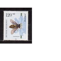 Германия(ФРГ)-1984,(Мих.1205), ** , Фауна, Насекомые, Пчелы