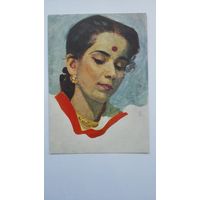 1955. Ефанов. Индийская женщина