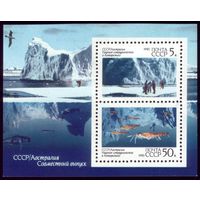 Блок 1990 год Антарктика 216