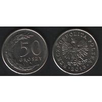 Польша y281 50 грош 2013 год (mw) (f0