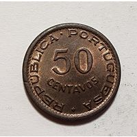 Гвинея-Бисау 50 сентаво, 1952